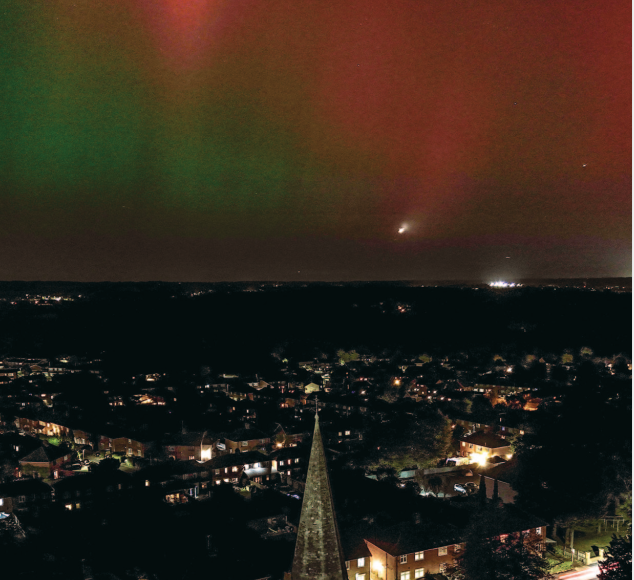 Northern Lights over Bengeo